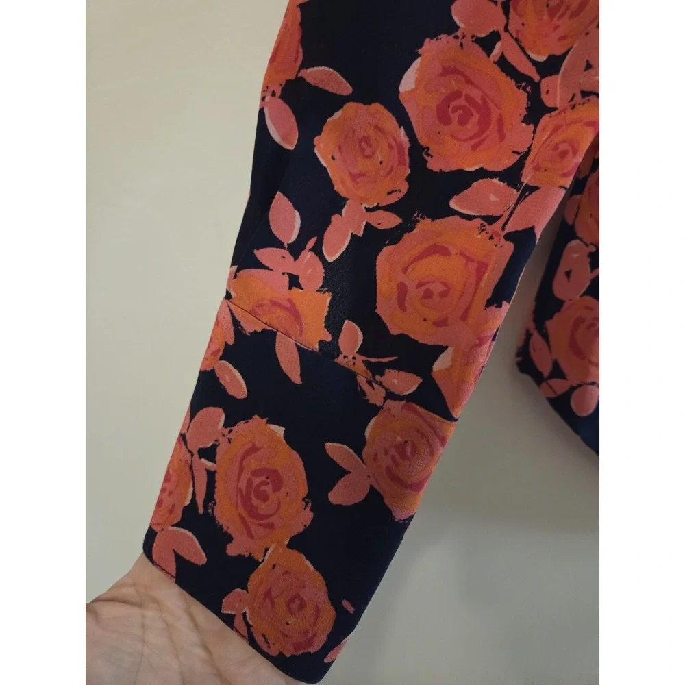 Tory Burch silk blouse-size 2 - Picture 3 of 5